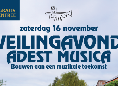 Adest Musica organiseert veiling